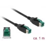 DeLOCK 85492 1 m PoweredUSB kabelis (12 V)