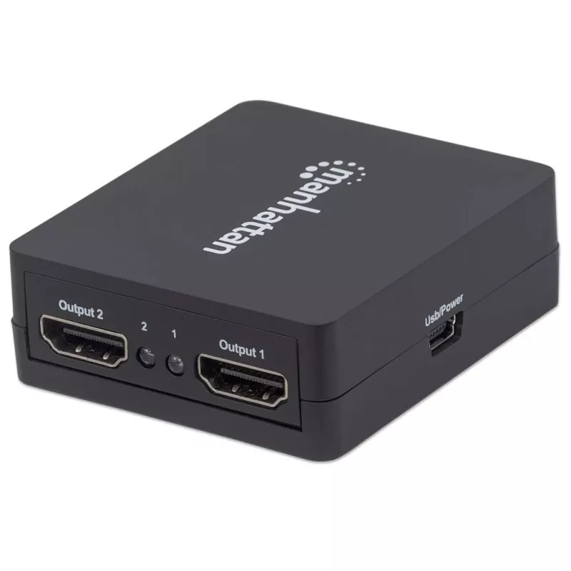 Manhattan HDMI Splitter 2-Port 1080p juodas
