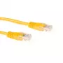 ACT Yellow 15 metrų U/UTP CAT5E jungiamasis laidas su RJ45 jungtimis