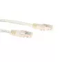 ACT Ivory 0,5 m U/UTP CAT5E jungiamasis kabelis su RJ45 jungtimis