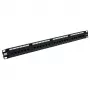 Patch Panel 24 prievadų neekranuotas CAT5E ACT PP1001