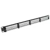 Patch Panel 24 prievadų neekranuotas CAT5E ACT PP1001