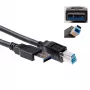 USB 3.0 A (vyriškas) - USB B (vyriškas) laidas 5,00 m, ACT, SB0004
