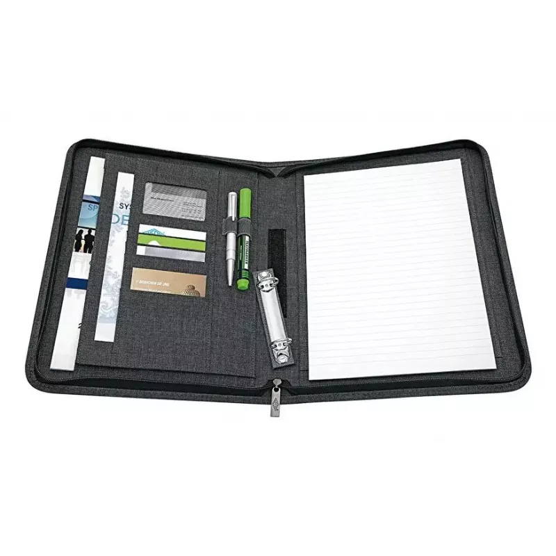 Asmeninis organizatorius WEDO 58 352412 A4 poliesteris pilkas, 2-žiedų segtuvas