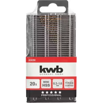 Gręžtų rinkinys KWB 424290 20 vnt