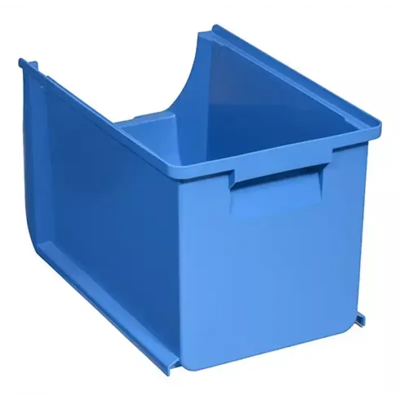 Dėžutė smulkioms detalėms Allit 456280 Polipropilenas Mėlyna 205x355x200 mm