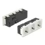 Sieninis kištukinis lizdas DELOCK 81323 CEE 7/3 3P+N+PE 250V 16A ABS baltas