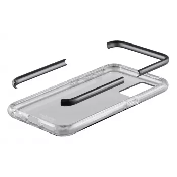 Cellularline Tetra Force Shock-Twist Samsung Galaxy A41 dėklas, juodas/skaidrus