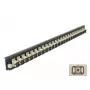 Priekinis skydelis Splice Box DeLOCK 19 colių 24 prievadų SC Simplex smėlio spalvos