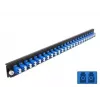 Priekinis skydelis Splice Box DeLOCK 43357 24 prievadų LC Duplex mėlynas
