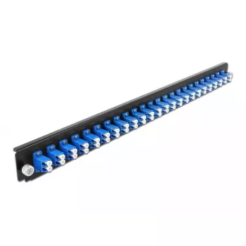 Priekinis skydelis Splice Box DeLOCK 43357 24 prievadų LC Duplex mėlynas