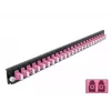 Priekinis skydelis Splice Box DeLOCK 19 colių 24 prievadų LC Duplex violetinis