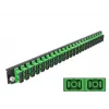 Patch panel DeLOCK 43364 SC 1U 19 inch žalias