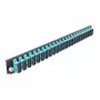 Patch panel DeLOCK 43366 – 1U priekinis skydelis SC lizdams 19 inch dėžei