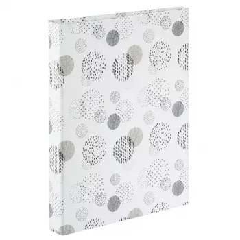 Hama Graphic fotoalbumas smėlio, juodos, baltos spalvos 80 lapų 10x15 cm spiralinis įrišimas