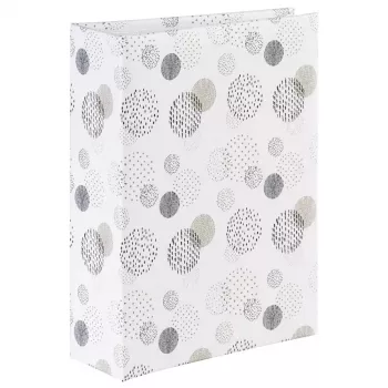 Hama Graphic nuotraukų albumas smėlio, juodos, baltos spalvos 100 lapų 10x15 cm