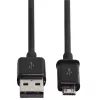 Hama 00200904 USB 2.0 laidas USB A – Micro-USB B 0,9 m juodas