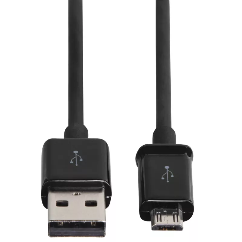 Hama 00200904 USB 2.0 laidas USB A – Micro-USB B 0,9 m juodas