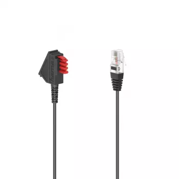 Telefono laidas Hama 00201116 6 m Juodas RJ-45 TAE (F)