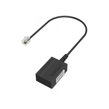 Hama 00201130 adapteris TAE-F į RJ11, 0,2 m, juodas