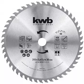 Pjovimo diskas KWB 593159 31.5 cm 1 vnt.