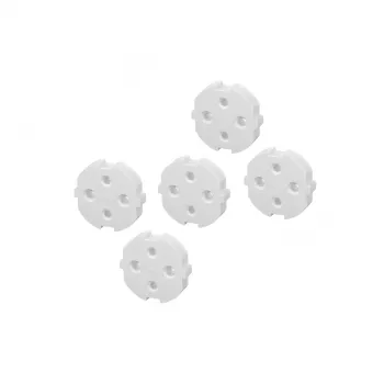 Hama 00223601 kištukinio lizdo apsauginis dangtelis F kištukas Baltas 5 vnt.