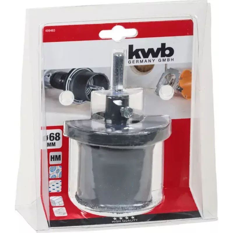 KWB 499457 Skylinis pjūklas 6.8 cm Keramikai Betonui Plastikui