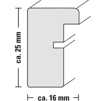 Hama Rio Single nuotraukų rėmelis Baltas 150x200 mm