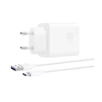 Mobiliojo įrenginio įkroviklis Huawei CP404 Universal White AC Greitasis įkrovimas Vidaus