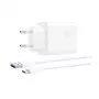Mobiliojo įrenginio įkroviklis Huawei CP404 Universal White AC Greitasis įkrovimas Vidaus