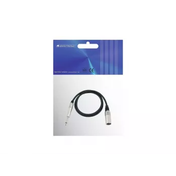 Audio kabelis Omnitronic 3022519A 0,9m XLR 6,35mm juodas