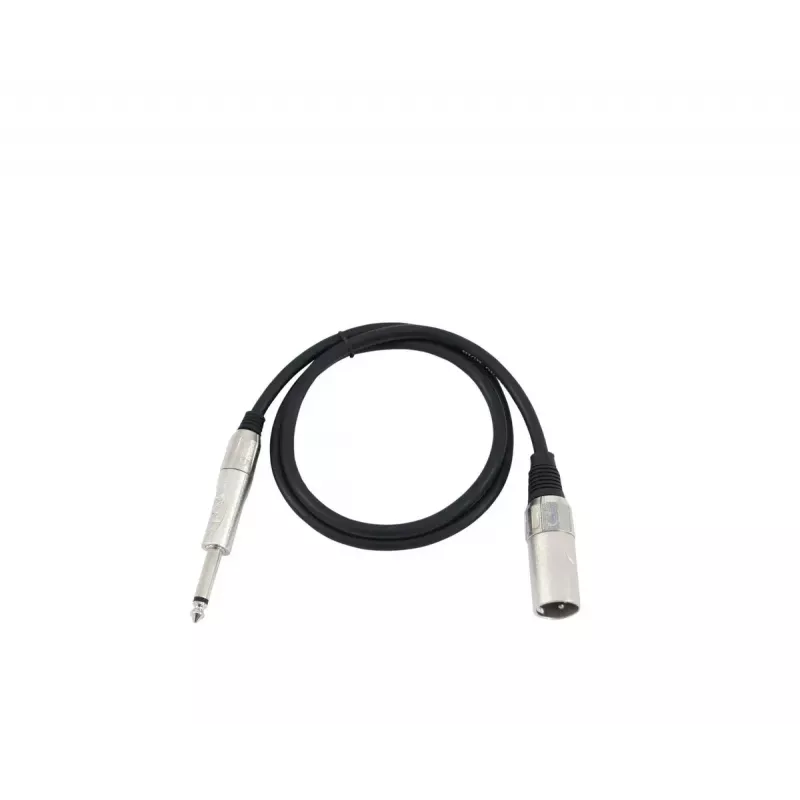 Audio kabelis Omnitronic 3022519A 0,9m XLR 6,35mm juodas