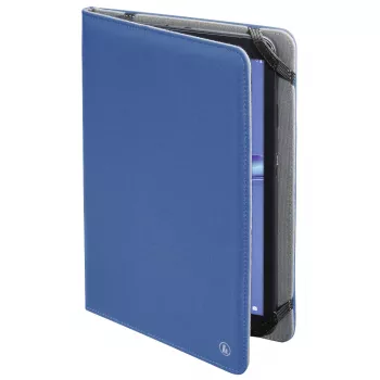 Hama Strap Folio Dėklas planšetiniam kompiuteriui 27,9 cm (11 inch) Mėlynas