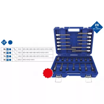 Raktų rinkinys Brilliant Tools BT022026