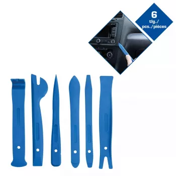 Brilliant Tools BT511025 6 dalių apdailos pleištų rinkinys, 244 g
