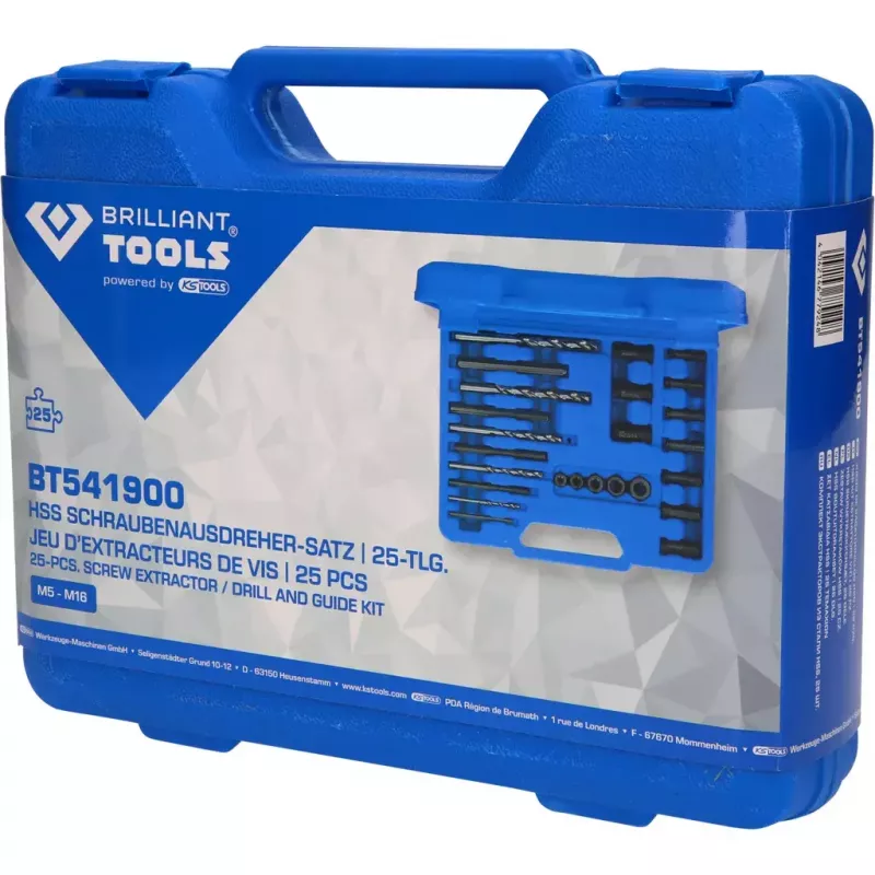 Automobilių remonto įrankių rinkinys Brilliant Tools BT541900 720 g