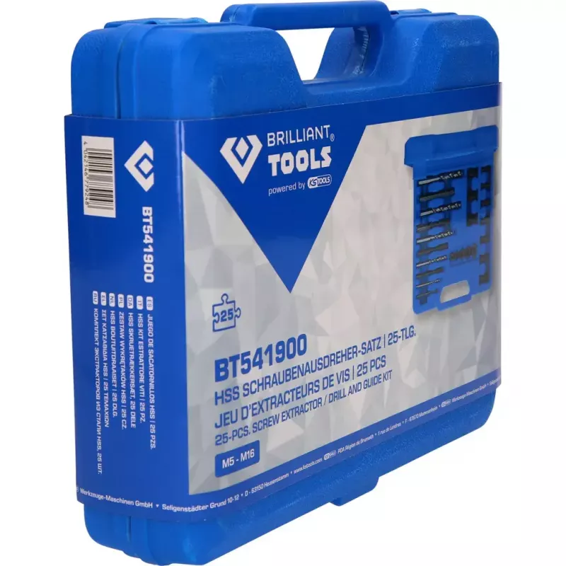 Automobilių remonto įrankių rinkinys Brilliant Tools BT541900 720 g