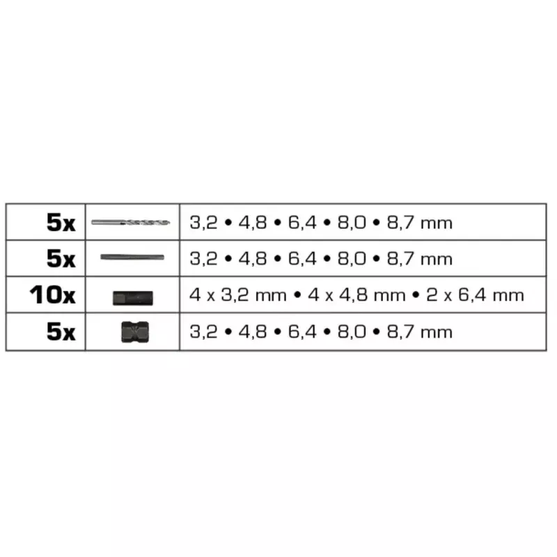 Automobilių remonto įrankių rinkinys Brilliant Tools BT541900 720 g