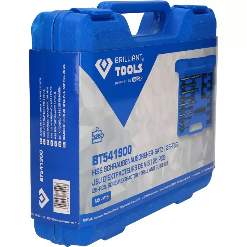 Automobilių remonto įrankių rinkinys Brilliant Tools BT541900 720 g