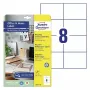 Lipni etiketė spausdintuvui Avery LR3427-10 balta A4 80 vnt.