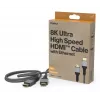HDMI kabelis Hama 00305150 2 m, HDMI A tipas (Standartinis), juoda, pilka