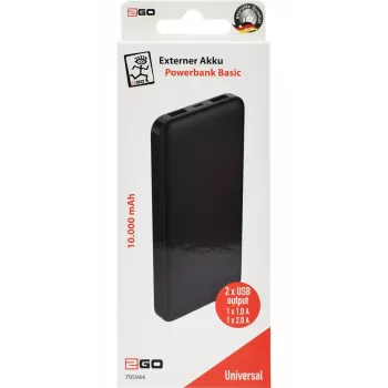 Power Bank 2GO 795944, 10000 mAh