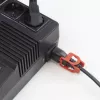 ACT maitinimo laidas CEE 7/7 kištukas (kampuotas) - C13 IEC Lock+ juodas 2 m, EL332S, 5 vnt. pakuotė