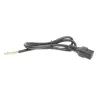 ACT Powercord C19 IEC Lock – atviras galas juoda 2 m, PC1174, 5 vnt. pakuotė
