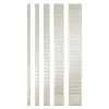Nobo 1900405 planavimo skydelis T-kortelėms, 4 dydis, 54 lizdai, 128 x 960 mm, metalinis