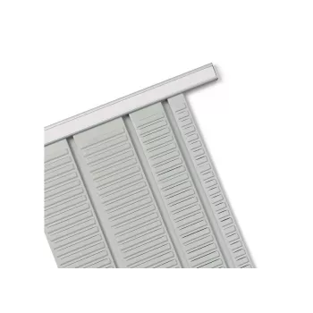 Nobo T-Card jungiamosios juostos Metal Size 24, aliuminis, balta, 772 mm