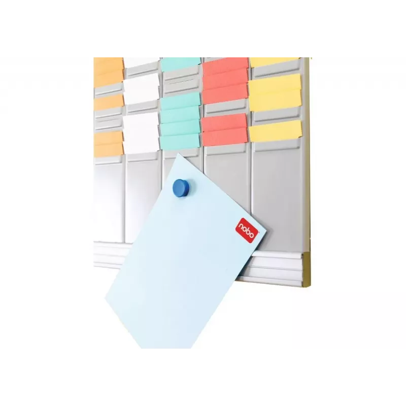 Nobo T-Card jungiamosios juostos Metal Size 24, aliuminis, balta, 772 mm