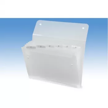 Rexel ICE Expander 6 kišeninių skyrių skaidrus