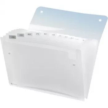 Rexel ICE Expander 13 kišenių skaidrus