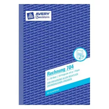 Administracinis bloknotas Avery 704 A5